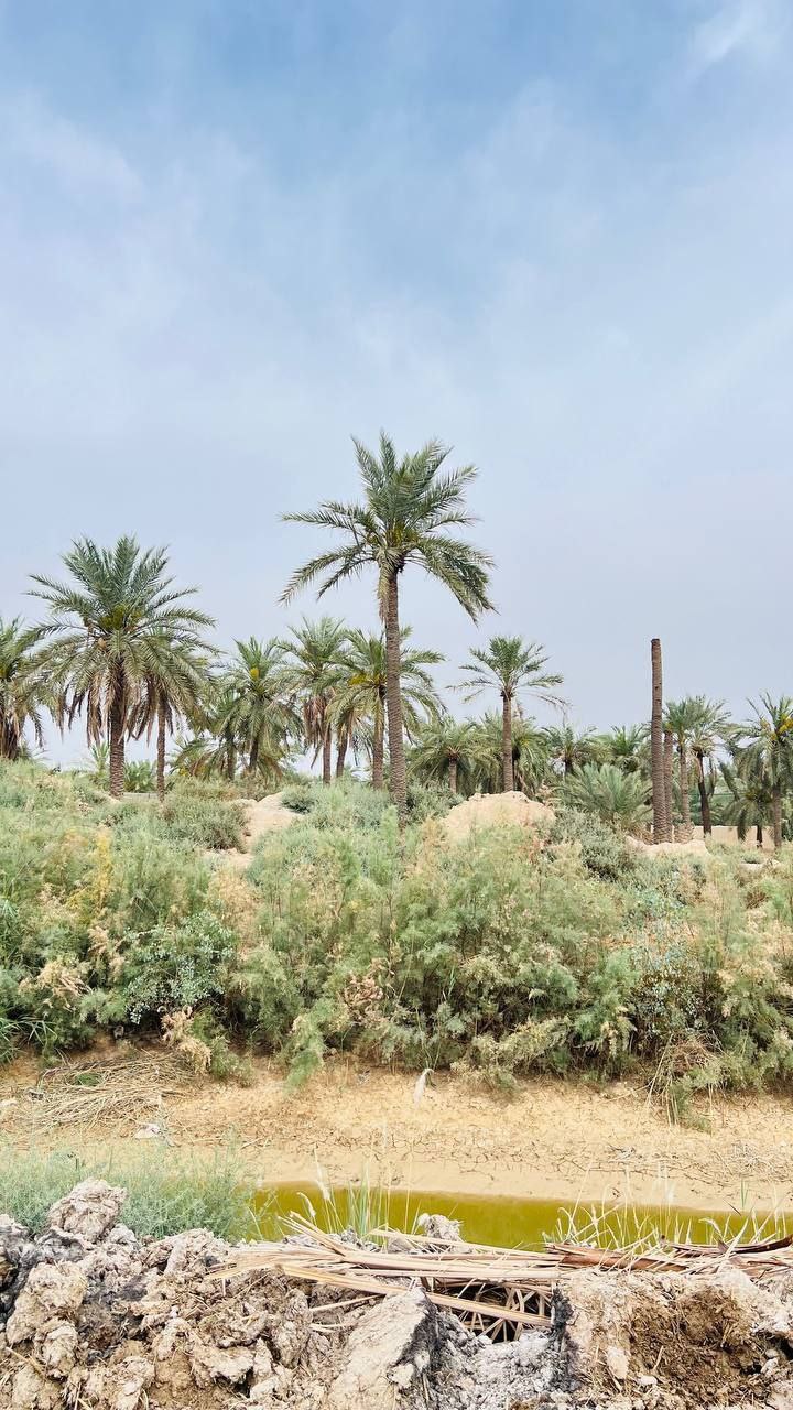 کمبود آب در نهرهای روستای عبودی