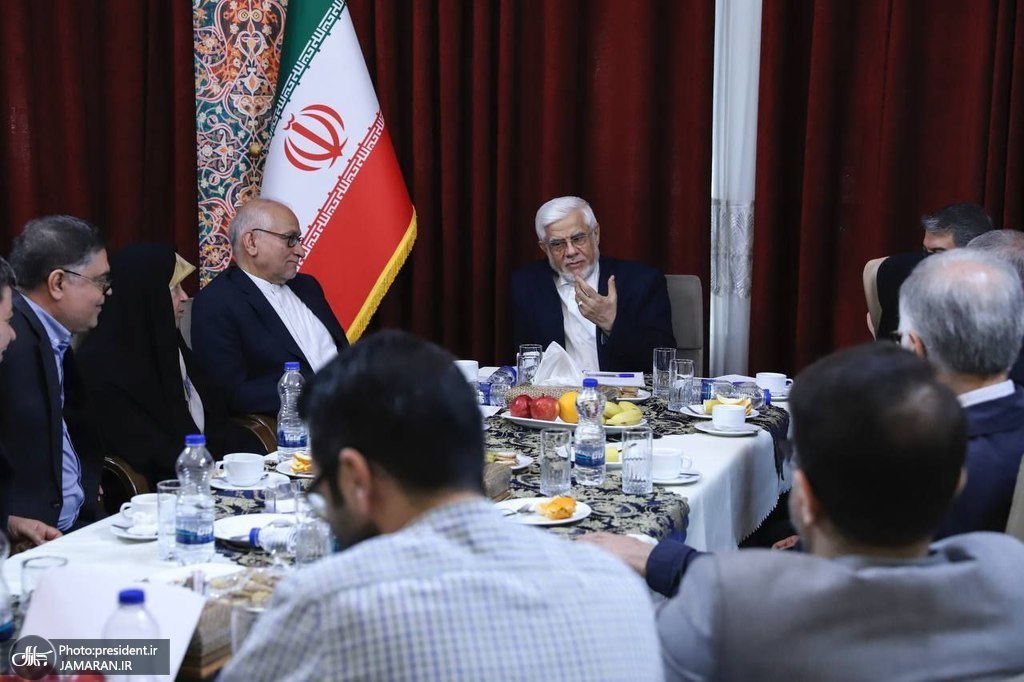 دیدار معاون اول رئیسجمهور با جمعی از اعضای دفتر سیاسی حزب کارگزاران سازندگی ایران