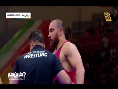 قهرمانی امیرحسین زارع در وزن 125Kg