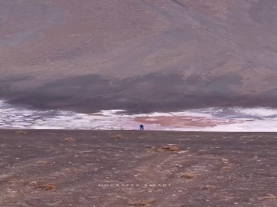 دهانه آتشفشان راین در کرمان