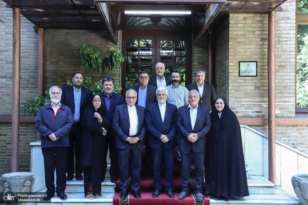 دیدار معاون اول رئیسجمهور با جمعی از اعضای دفتر سیاسی حزب کارگزاران سازندگی ایران