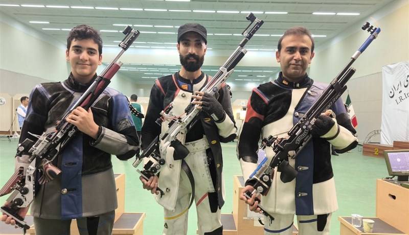 قهرمانی نکونام در مسابقات آزاد تفنگ