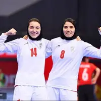 دختران پیروز ایران در مصاف با هنگ کنگ  