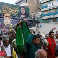 عکس/ جشن بزرگ امام رضایی‌ها در تهران 