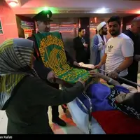 خادمان رضوی در بیمارستان‌های همدان