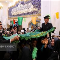 حضور بیرق رضوی در کردستان بیانگر ارادت مردم به امام رضا(ع) است