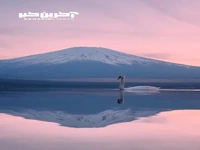 دریاچه زیبای یاماناکا در ژاپن