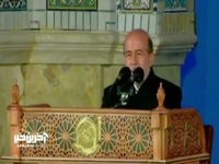 مولودی خوانی آقای عباس حیدر زاده در حرم رضوی