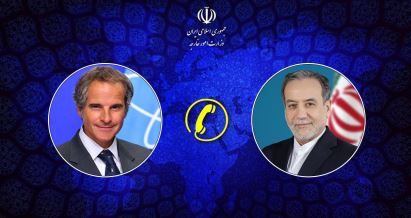 گفتگوی تلفنی گروسی با عراقچی