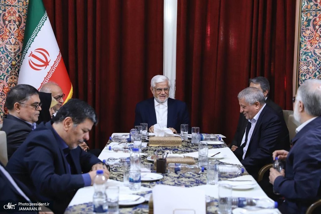 دیدار معاون اول رئیسجمهور با جمعی از اعضای دفتر سیاسی حزب کارگزاران سازندگی ایران
