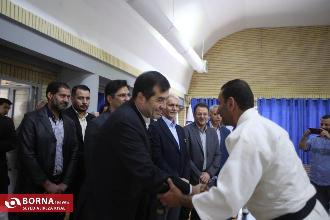 بازدید وزیر ورزش و جوانان از اردوی تیم های ملی کارگری ایران