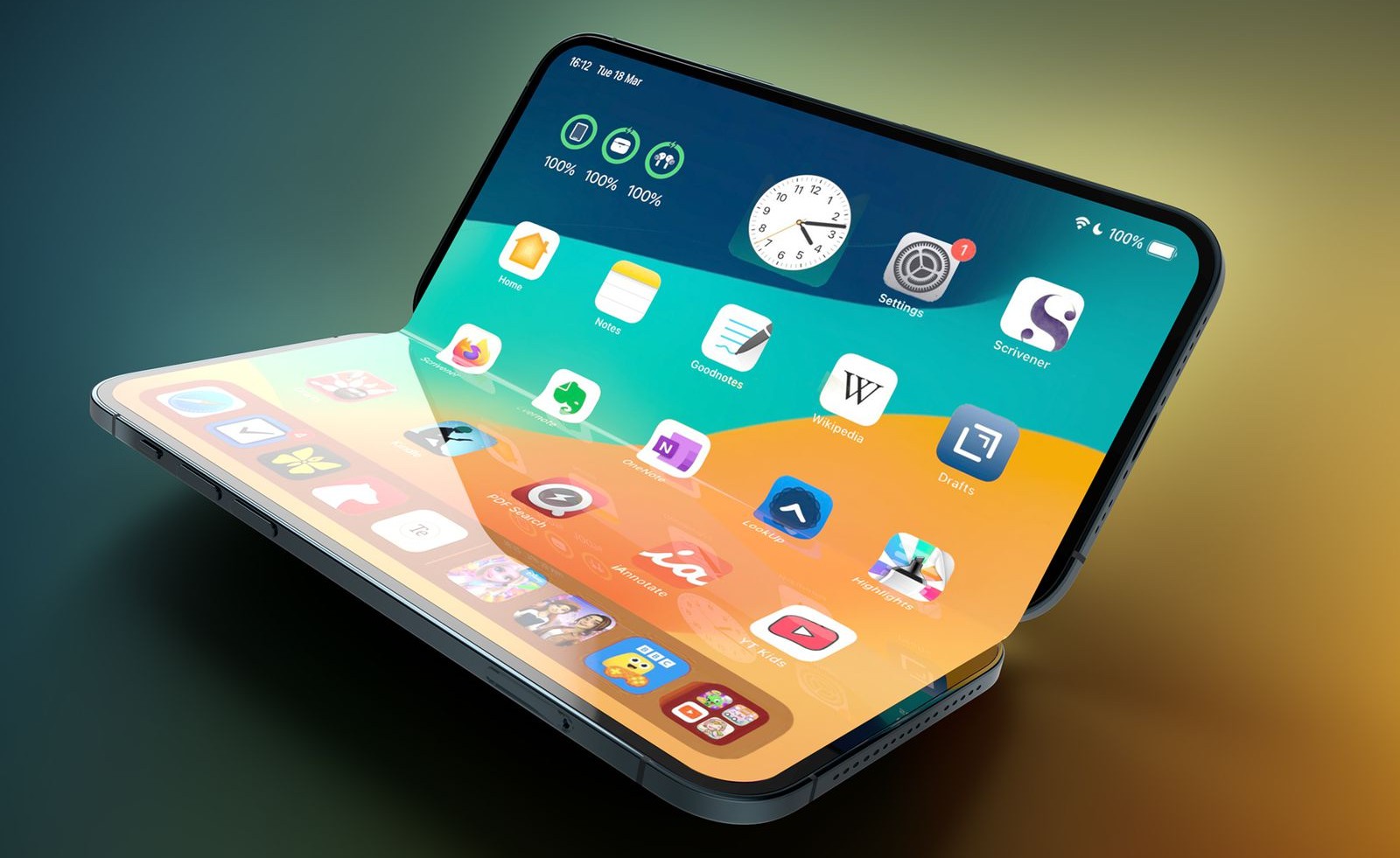 فناوری نمایشگر آیفون تاشو اپل استانداردهای جدیدی را تعیین خواهد کرد