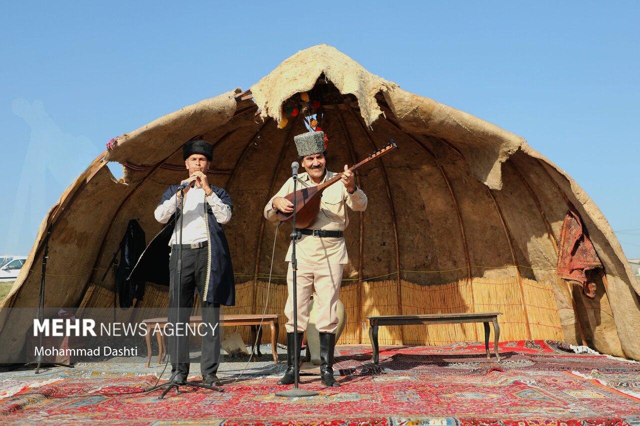 جشنواره کوچ عشایر شاهسون مغان