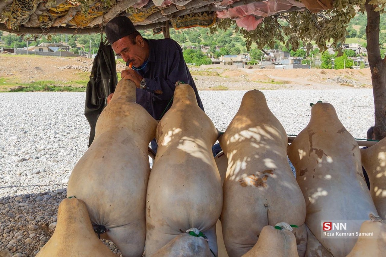 بلم‌سواری در رودخانه گزستان