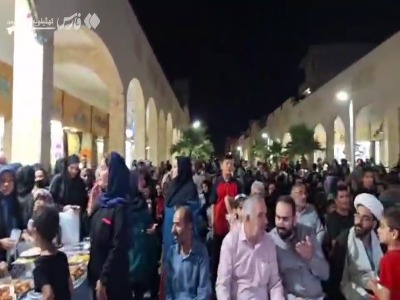 جشن و سرور گچسارانیها در میلاد امام رضا(ع)