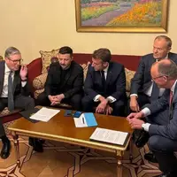 تماس سران اروپا با ترامپ در حضور زلنسکی  