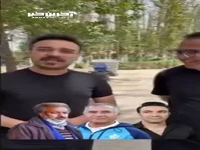 تقلید صدای جالب و دیدنی جواد نکونام و مجید جلالی