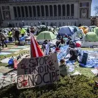 دانشگاه کلمبیا ۶۵ دانشجو را به دلیل شرکت در اعتراضات حمایت از فلسطین تعلیق کرد