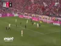 گل دوم بایرن مونیخ به مونشن گلادباخ