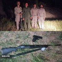 دستگیری متخلفان زیست محیطی در سفیدکوه خرم آباد