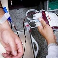 استقرار تیم سیار انتقال خون کرمانشاه در پاوه و دانشگاه صنعتی کرمانشاه