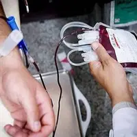 استقرار تیم سیار انتقال خون کرمانشاه در پاوه و دانشگاه صنعتی کرمانشاه