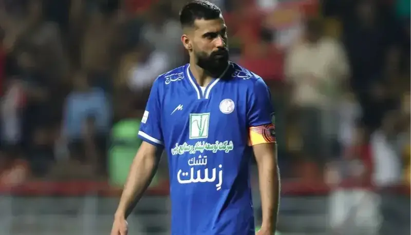 حسینی علیه رکورد تراکتور بازوبند بست!