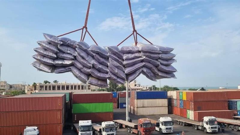 ۲۲ هزار تن برنج وارداتی در بندر بوشهر تخلیه و جابهجا شد