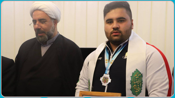 نایب قهرمان جهان افتخارش را پیشکش امام مهربانی کرد