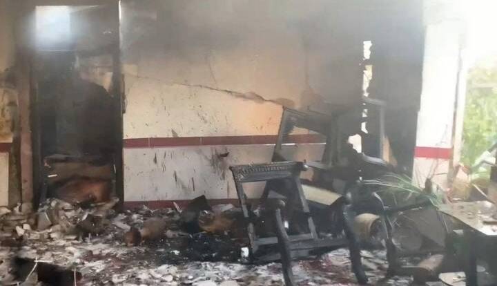 جان باختن چهار نفر بر اثر انفجار گاز 
