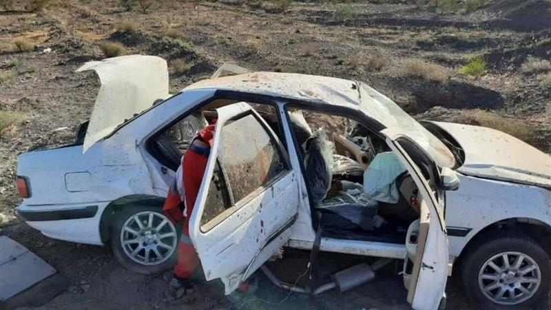 برخورد پژو206 با گاردریل 2 قربانی گرفت