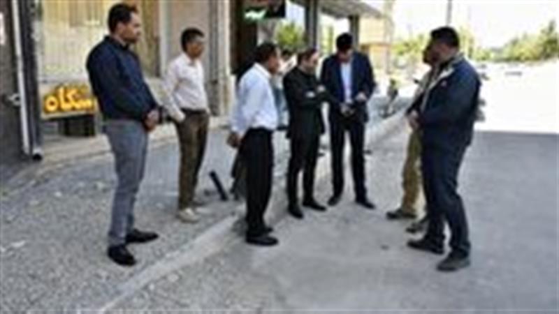 آغاز پیادهروسازی تقاطع شهدای خدمت در شهرکرد