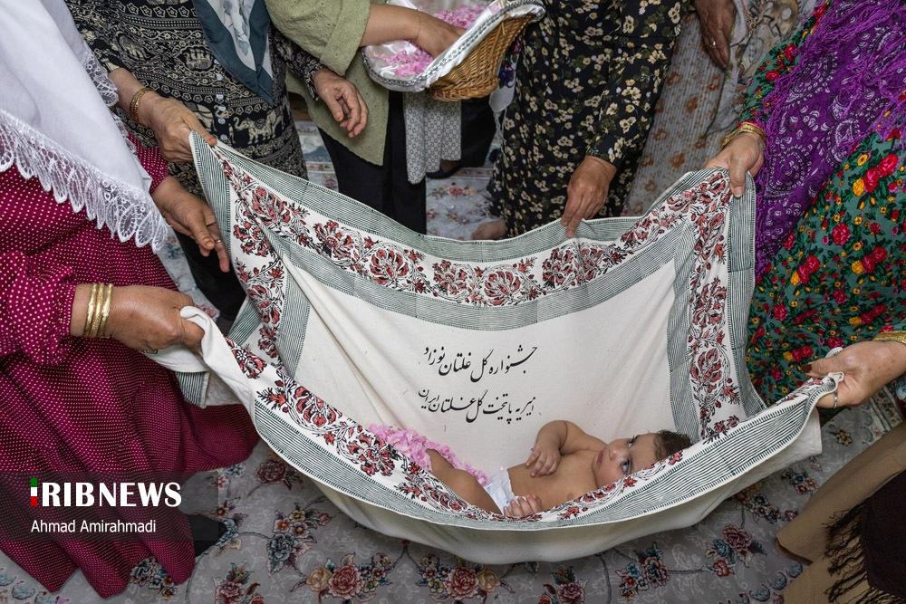 برگزاری جشنواره و آیین ملی گلغتان نوزاد در امیریه دامغان 