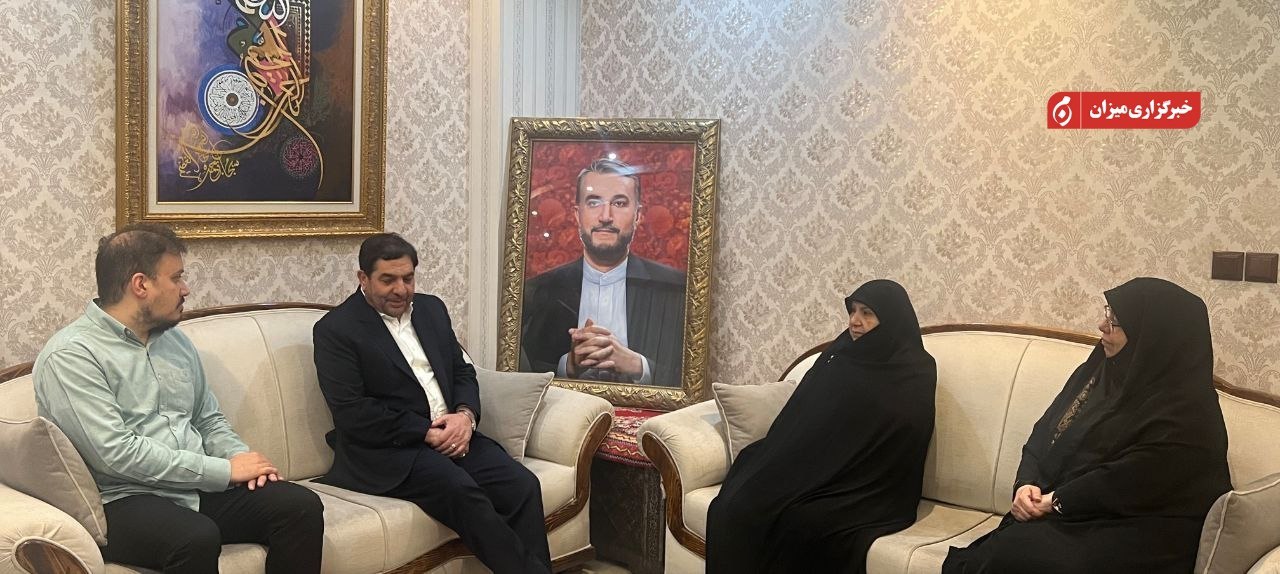 ادای احترام و تقدیر مخبر از خانواده شهید حسین امیرعبداللهیان