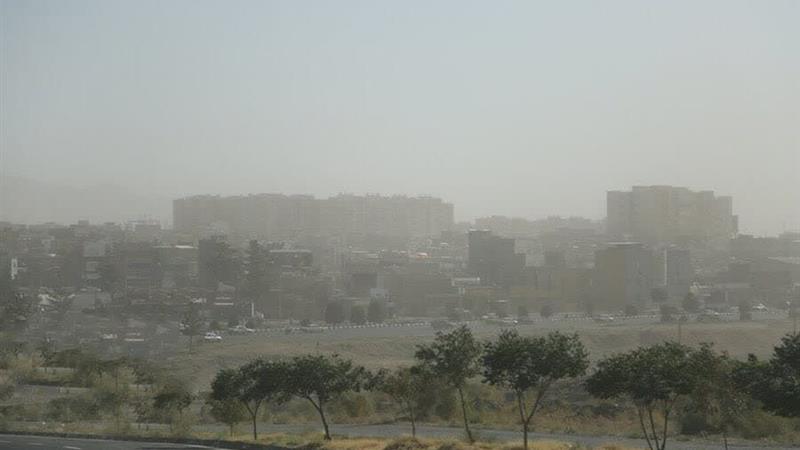 کیفیت هوای شهرستان سرایان ناسالم است
