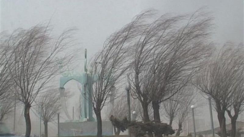 وزش باد شدید استان مرکزی با فرا می‌گیرد