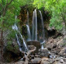 آبشار خیره‌کننده اخلمد چناران