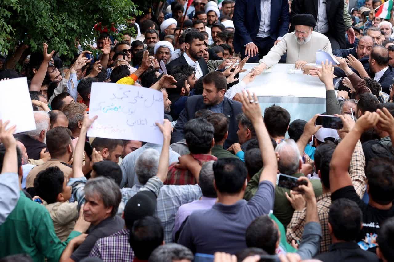 عکس/ سفر پرشور شهید جمهور به قم چند روز قبل از شهادت