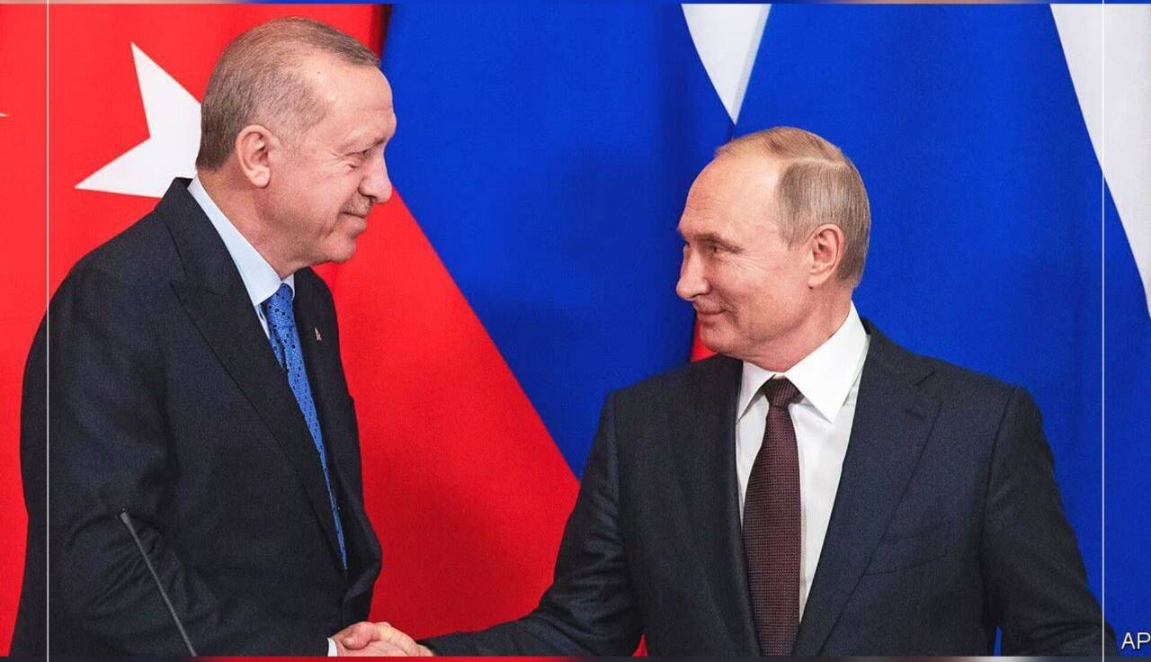 استقبال «اردوغان» از پیشنهاد «پوتین» برای مذاکرات صلح استانبول