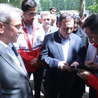 عضویت افتخاری استاندار قزوین در جمعیت هلال احمر
