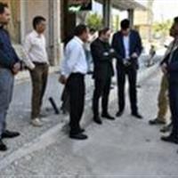 آغاز پیاده‌روسازی تقاطع شهدای خدمت در شهرکرد