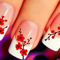 آموزش یک طرح زیبا روی لاک ناخن
