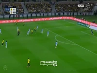 گلزنی کریم بنزما در دیدار امشب الاتحاد مقابل الفیحا
