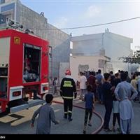 نجات 130 نفر از آتش‌سوزی در هتل خیابان مفتح تهران