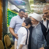 تصاویری از مجروحان غزه در کربلای معلی