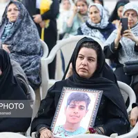 عکس/ مراسم جانباختگان حادثه بندر شهیدرجایی در اصفهان