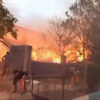 آتش‌سوزی گسترده یک رستوران در زرند مهار شد