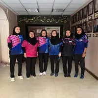 دختران پینگ‌پنگ‌باز در اردوی جهانی