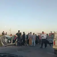 تصادف پراید با تیبا در جاده نورآباد ـ کرمانشاه چهار کشته بر جا گذاشت