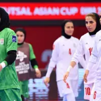 گزارش AFC از پاره شدن نوار پیروزی‌های فوتسال بانوان ایران